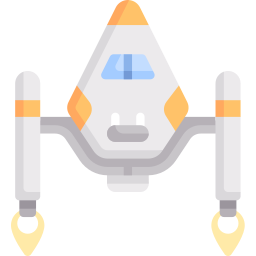 Cápsula espacial icono