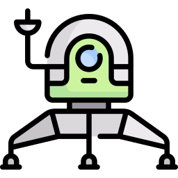 Космическая капсула иконка