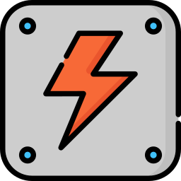 Electrical energy icon