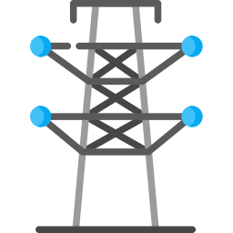 torre elettrica icona