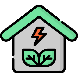 casa verde icona
