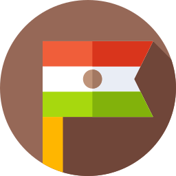 Bandera india icono