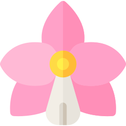 Orquídea icono