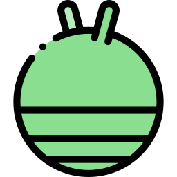 Exercise ball icon