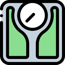 Bathroom scale icon