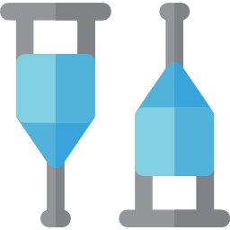 béquilles Icône