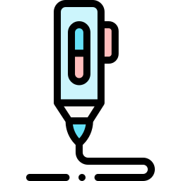 penna 3d icona