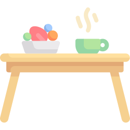 Breakfast tray icon