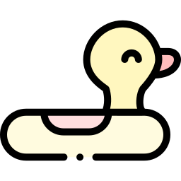 Pato hinchable icono
