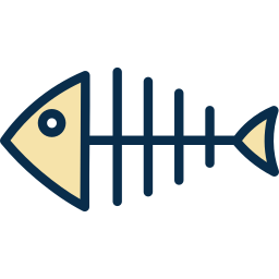Espinha de peixe Ícone
