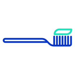 Cepillo de dientes icono