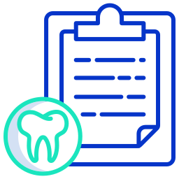 Historial dental icono