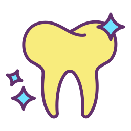Cuidado dental icono