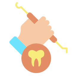 sonda dentale icona