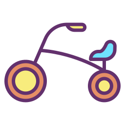 Triciclo icono