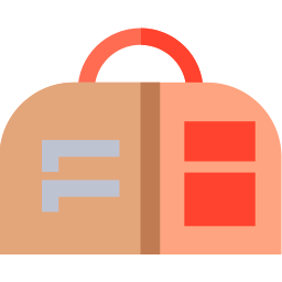 Hand luggage icon