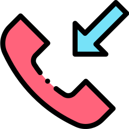 Llamada telefónica icono