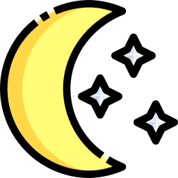 Noche icono