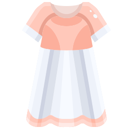 Long dress icon