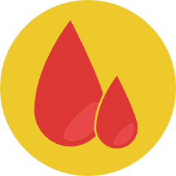 Blood sample icon