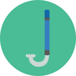tubo respirador icono