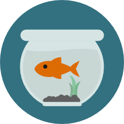 Fish bowl icon