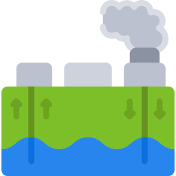 Geothermal energy icon