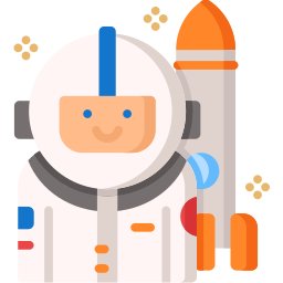 astronaut icoon