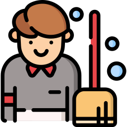 Cleaning service icon