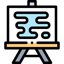 Drawing board icon