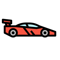 Racing car icon