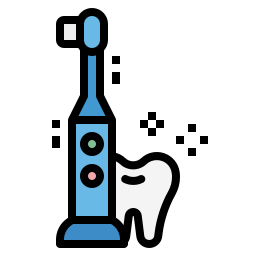 Escova de dentes elétrica Ícone