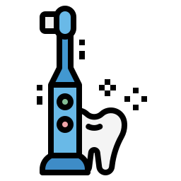 Cepillo de dientes eléctrico icono