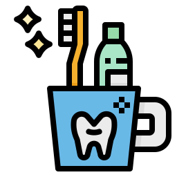 Cepillo de dientes icono