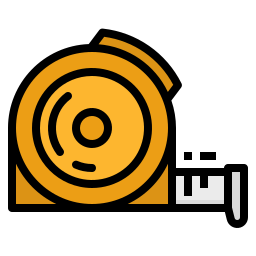 Measure tape icon