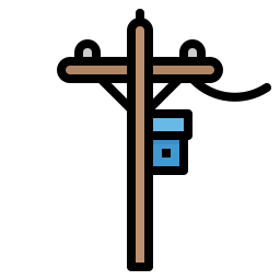 torre dell'elettricità icona