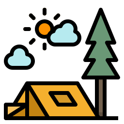Campamento icono