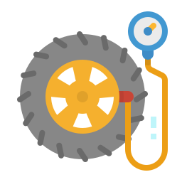 Neumático icono
