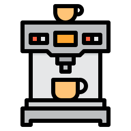 Coffee machine icon