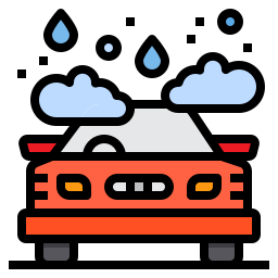 Lavado de coches icono