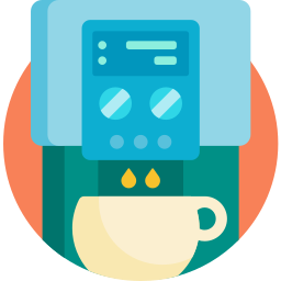 Coffee machine icon