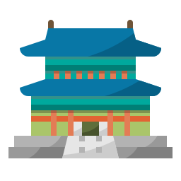 palácio gyeongbokgung Ícone