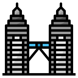 petronas zwillingsturm icon