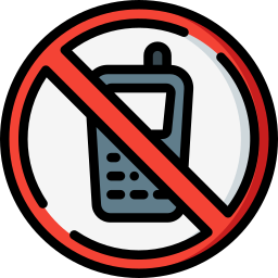 No phones icon