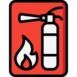 Extintor de incendios icono