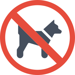 No pets icon