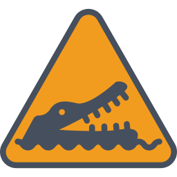 krokodillen icoon