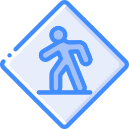 Пешеходный переход иконка