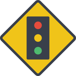 Traffic light icon