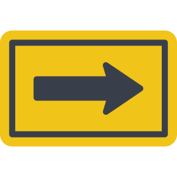 Turn right icon